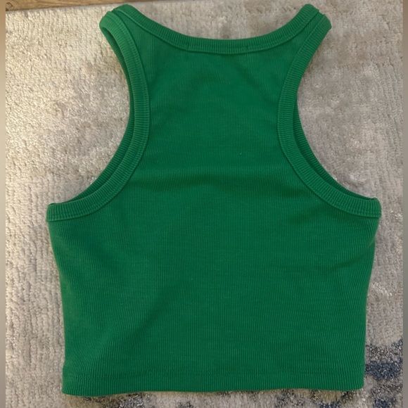 Shipwreck ltd Green Crop Tank Top size Small - Picture 2 of 5
